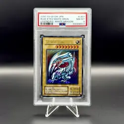 PSA 8 Blue Eyes White Dragon LB-01 2000 Japanese Yu-Gi-Oh! Card - Image 1