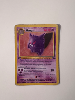 Pokemon Card • Gengar • Fossil 20 • First Edition • ITA • DAMAGE - Image 1