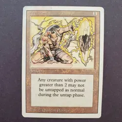 MTG Magic the Gathering Meekstone Revised Edition MP/Damaged w/stain - Image 1