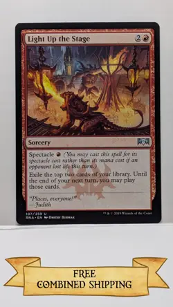 Light Up the Stage Ravnica Allegiance Regular - Image 1