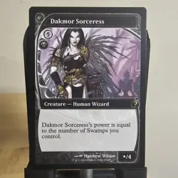 MTG Dakmor Sorceress Mystery Booster 2 Future Sight Rare - Image 1