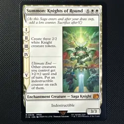 Summon: Knights of Round 36 Final Fantasy Magic the Gathering 004556 Normal - Image 1