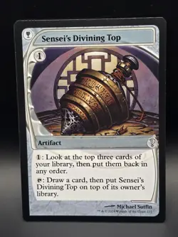 MTG - Sensei's Divining Top - Normal - Futuresight 231 - Uncommon - 1 - NM - Image 1