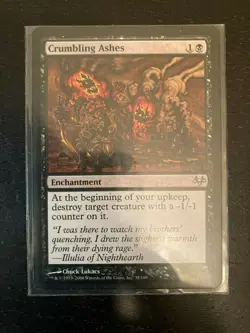 2x - Crumbling Ashes - Eventide - Magic the Gathering - MTG - NM - English - Image 3