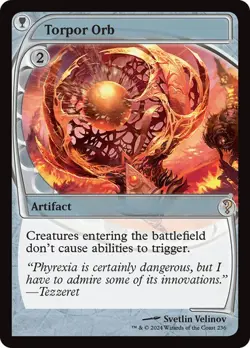 MTG - Torpor Orb - Future Sight Frame - MB2 - Magic the Gathering - Image 1