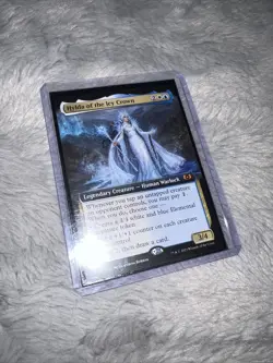 x1 Hylda of the Icy Crown Extended Art MyThic 0363 MTG Wilds of Eldraine M/NM - Image 3