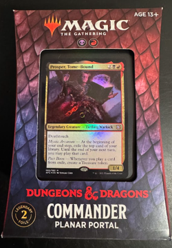 MTG Commander Dungeons & Dragons “Planar Portal” - Prosper, Tome-Bound - Sealed 630509982677 - Image 1