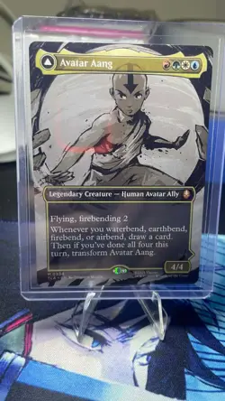Avatar Aang (Borderless) Avatar: The Last Airbender Regular - Image 1
