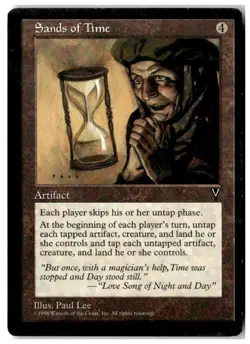 MTG Sands of Time - Visions Moderately Played English - Image 1