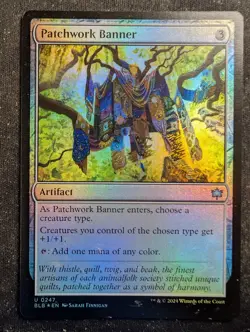 Patchwork Banner - Foil - Bloomburrow (MTG) - Image 1