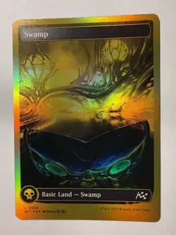 Swamp (0509) (First-Place Foil) - Aetherdrift - Magic: The Gathering - Image 1