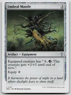 Umbral Mantle (White Border) U Mystery Booster 2 101 NM - Image 1