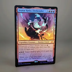 MTG - Avatar Roku, Firebender - FOIL #112 - Avatar: The Last Airbender - NM - Image 2