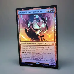 MTG - Avatar Roku, Firebender - FOIL #112 - Avatar: The Last Airbender - NM - Image 3