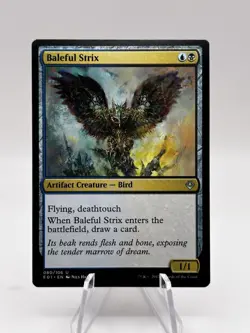 Baleful Strix 080/106 Archenemy: Nicol Bolas EO1 MTG LP - Image 1
