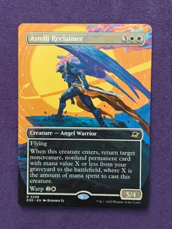 MTG Astelli Reclaimer (Borderless) Edge of Eternities Regular R 0288 - Image 1