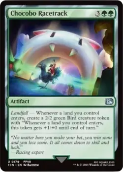 Chocobo Racetrack #179 (Foil) (NM) Final Fantasy FIN Magic MTG - Image 1