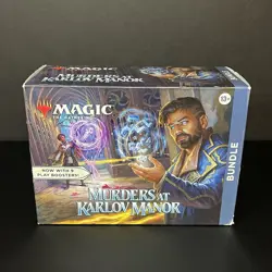 Magic: the Gathering Murders at Karlov Manor Bundle (Sealed) DAMAGED BOX 250001 - Image 1