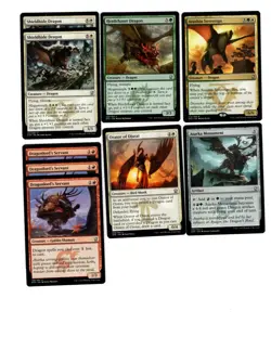 Deadly Dragons!-60 Card MTG Deck-Rares-Magic the Gathering-Atarka, World Render - Image 2