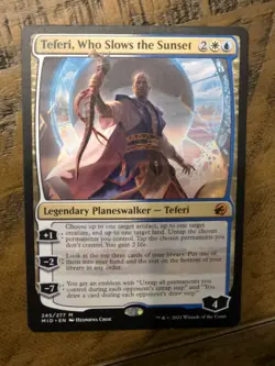 Teferi, Who Slows the Sunset Innistrad: Midnight Hunt Regular - Image 1