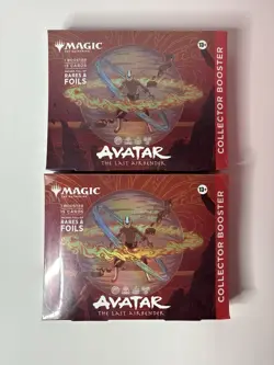 2x Sealed NIB Magic The Gathering - Avatar The Last Airbender Collector Boosters - Image 1