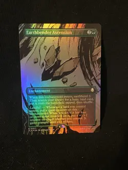 Earthbender Ascension Borderless Foil 0307 Avatar: The Last Airbender Magic TLA - Image 1