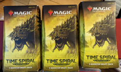 3x Time Spiral Remastered 3 Booster Draft Pack Magic The Gathering - Sealed MTG - Image 1