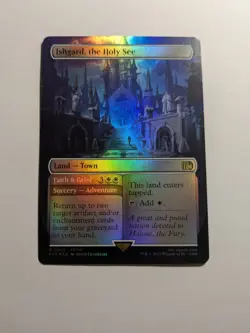 Ishgard, the Holy See Faith & Grief Foil Borderless English MtG 0310 - Image 1