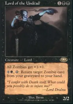 1x Lord of the Undead Moderate Play, English Planeshift MTG Magic - Image 1