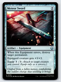 Meteor Sword U Avatar: The Last Airbender # 258 NM Foil - Image 1