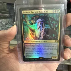 MTG Magic Jenova, Ancient Calamity Foil FIN Final Fantasy R 0228 NM ENG - Image 1