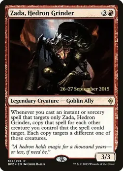 Zada, Hedron Grinder - Foil Prerelease Promo Battle for Zendikar MP MTG - Image 1