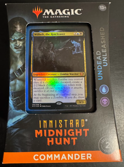 MTG Innistrad Commander Undead Unleashed Wilhelt the Rotcleaver Sealed EDH Deck 630509987153 - Image 1