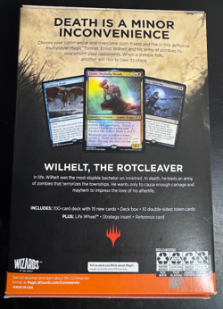 MTG Innistrad Commander Undead Unleashed Wilhelt the Rotcleaver Sealed EDH Deck 630509987153 - Image 2