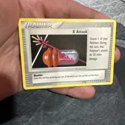 2006 Pokemon Next Quest Trading Figure Game X Attack Trainer 8/8 Card - Image 1