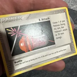 2006 Pokemon Next Quest Trading Figure Game X Attack Trainer 8/8 Card - Image 2