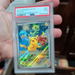 Pokemon TCG Pikachu - Paldea Evolved (Pokemon Center Exclusive stamp) 027 PSA 9 - Image 3