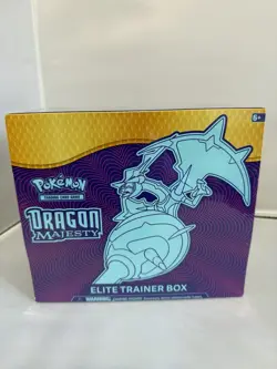 2018 POKEMON TCG SUN & MOON DRAGON MAJESTY ELITE TRAINER BOX ETB NEW SEALED - Image 1