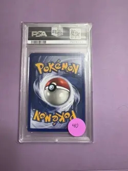 1999 Pokemon Fossil Slowbro 1st Edition PSA Grade 9 - Image 2
