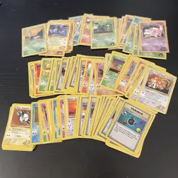 HUGE Lot Of 120+ Vintage Pokemon Gym Heroes Unlmtd Common/Uncommon Cards NM-LP - Image 1