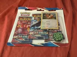 Pokemon TCG: Sword & Shield Battle Styles Blister Pack with 3 Booster Packs - Image 1