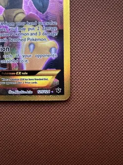Alakazam EX 125/124 XY Fates Collide 2016 Secret Rare Pokemon Umbreon Lugia NM - Image 5