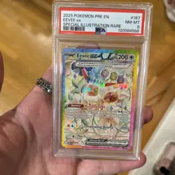 Pokemon TCG Eevee EX Prismatic Evolutions Special Illustration Card 174 - Image 1