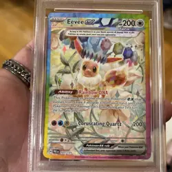 Pokemon TCG Eevee EX Prismatic Evolutions Special Illustration Card 174 - Image 2
