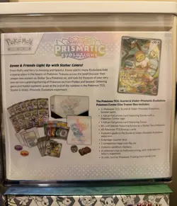 Prismatic Evolutions - Pokemon Center Exclusive Elite Trainer Box -Sealed W/case - Image 2