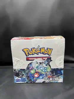 Pokemon TCG Scarlet & Violet Stellar Crown Booster Box - New/Sealed - Image 1