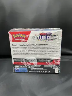 Pokemon TCG Scarlet & Violet Stellar Crown Booster Box - New/Sealed - Image 3