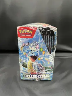 Pokemon TCG Scarlet & Violet Stellar Crown Booster Box - New/Sealed - Image 4