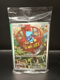 Pokemon Riolu 010 Black Star Promo Sealed A - Image 1