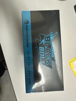 Pokemon Center Exclusive Black Bolt Elite Trainer Box ETB Sealed - Image 5